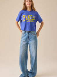 Los Angeles Rams Graphic Tee Detail 3 - TULLABEE