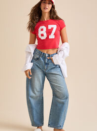 87' Baby Tee Detail 2 - TULLABEE