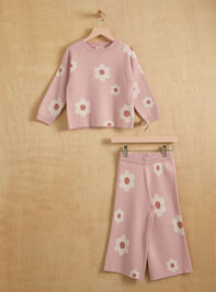 Darling Daisies Sweater Bottoms Detail 3 - TULLABEE