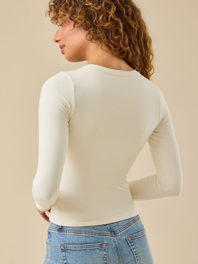 Kinsley Long Sleeve Cami Detail 4 - TULLABEE