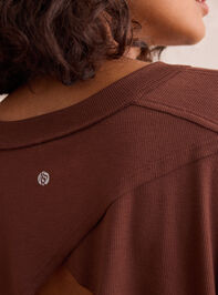 Relax Ribbed Open Back Layer Detail 4 - TULLABEE