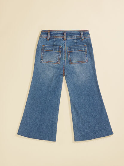 Jacinda Wide Leg Youth Jeans - TULLABEE