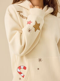 Cowgirl Christmas Icon Hoodie Detail 3 - TULLABEE