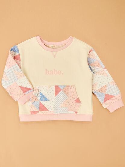 Penny Patch Babe Crewneck - TULLABEE