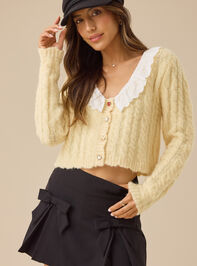Millicent Heart Button-Down Cardigan - TULLABEE