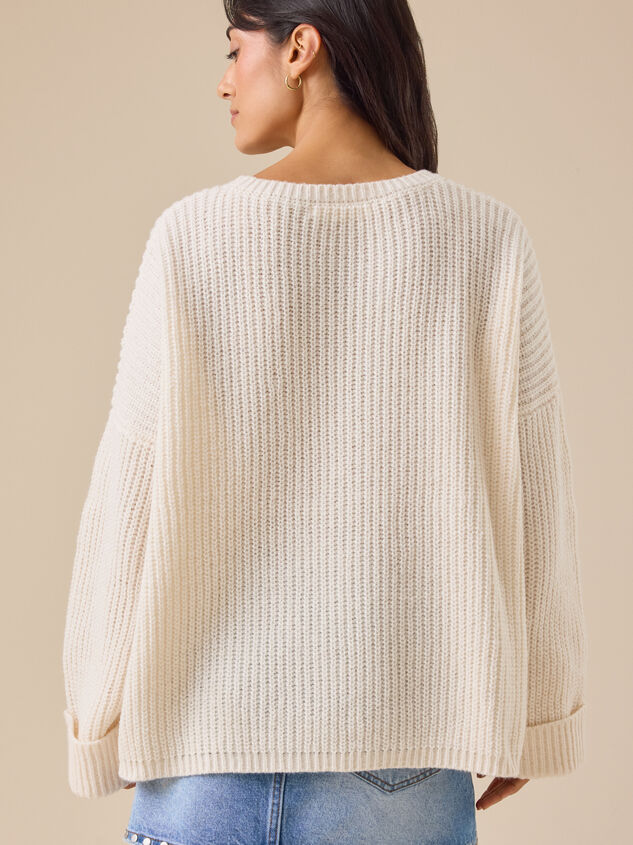 Mavis Pocket Sweater Detail 4 - TULLABEE