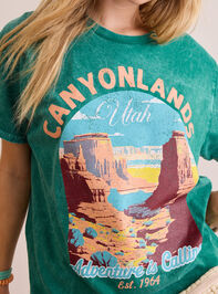 Canyonlands Graphic Tee Detail 3 - TULLABEE