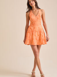 Daphney Floral Mini Dress Detail 4 - TULLABEE
