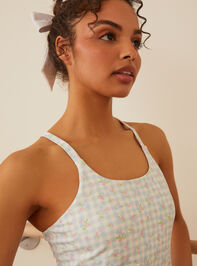 Active Spirit Gingham Dress Detail 4 - TULLABEE