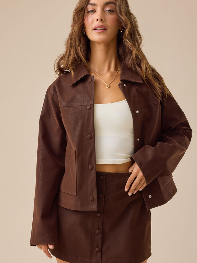 Iris Suede Jacket Detail 3 - TULLABEE