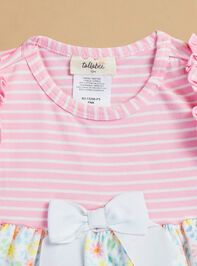 Bunny Babe Dress and Bloomer Set Detail 2 - TULLABEE