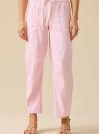 Sadie Barrel Pant Detail 3 - TULLABEE