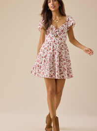 Lucille Mini Dress Detail 3 - TULLABEE