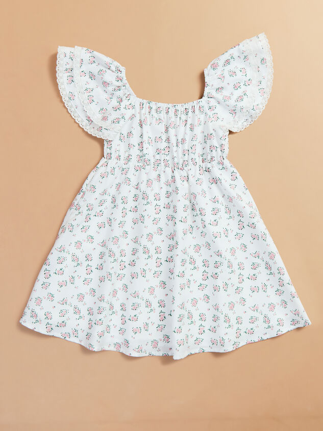 Chloe Floral Dress Detail 3 - TULLABEE