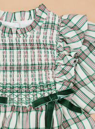 Jolie Plaid Dress Detail 3 - TULLABEE