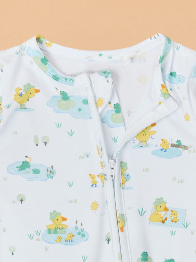 Duck Pond Footie Detail 3 - TULLABEE