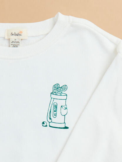 Daddy's Little Caddy Sweatshirt - TULLABEE