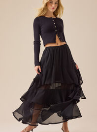 Kirsten Tiered Midi Skirt Detail 6 - TULLABEE
