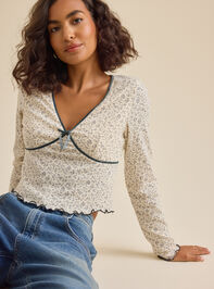 Ella Ditsy Floral Top - TULLABEE