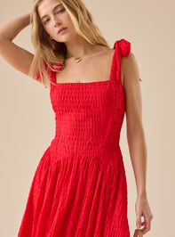 Rowni Midi Dress Detail 2 - TULLABEE
