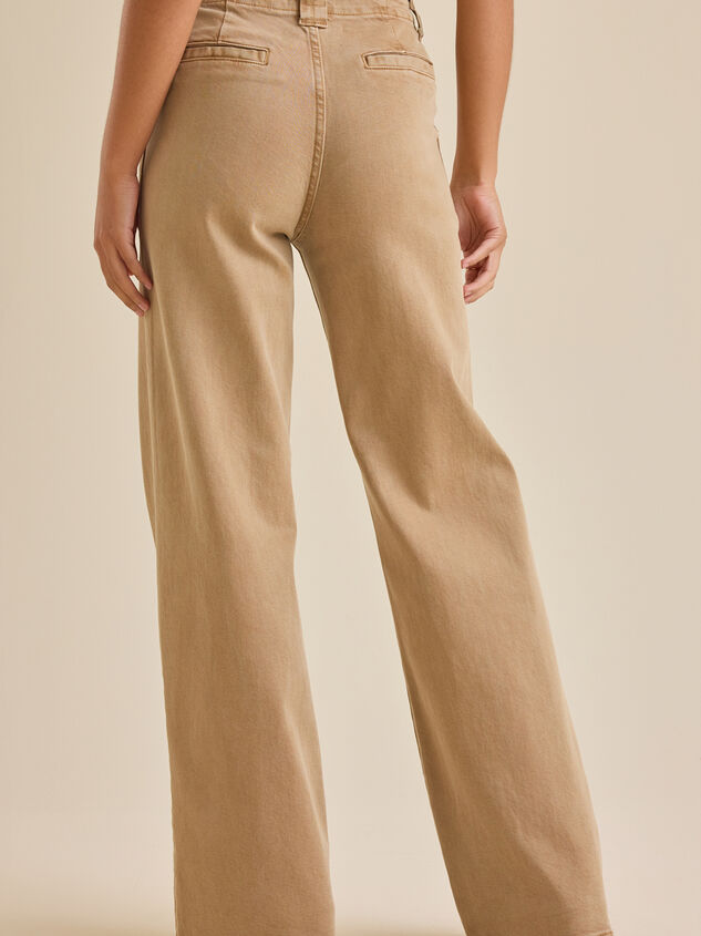 Paloma Straight Leg Jeans Detail 5 - TULLABEE