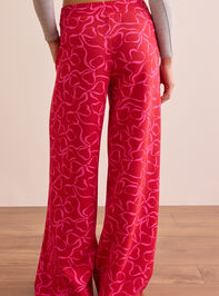 Supersoft Wide Leg Bow Pants Detail 5 - TULLABEE
