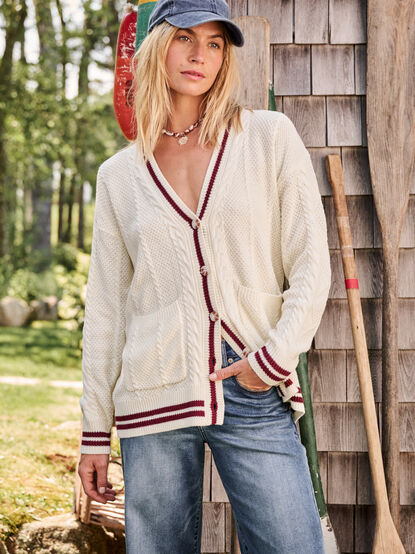 Nara Varsity Cardigan - TULLABEE