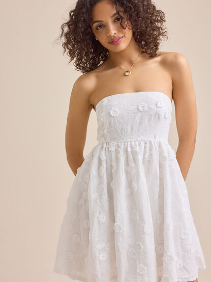 Tillie Floral Mini Dress - TULLABEE