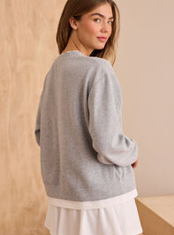 Horizon Double Layer Pullover Detail 5 - TULLABEE