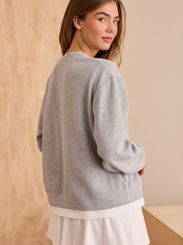 Horizon Double Layer Pullover Detail 5 - TULLABEE