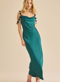 Scarlett Satin Maxi Dress - TULLABEE
