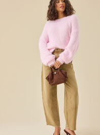 Rachel Boxy Pullover Detail 2 - TULLABEE