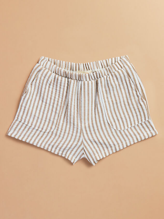 Eli Striped Short Detail 2 - TULLABEE