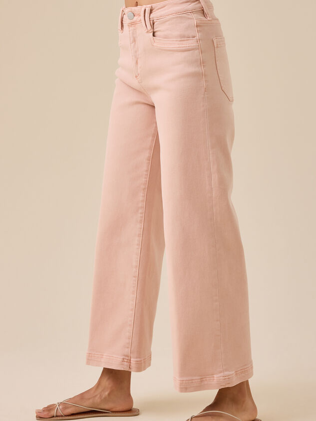 Marie Crop Straight Jean Detail 4 - TULLABEE