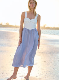 Romina Sleeveless Tube Dress - TULLABEE