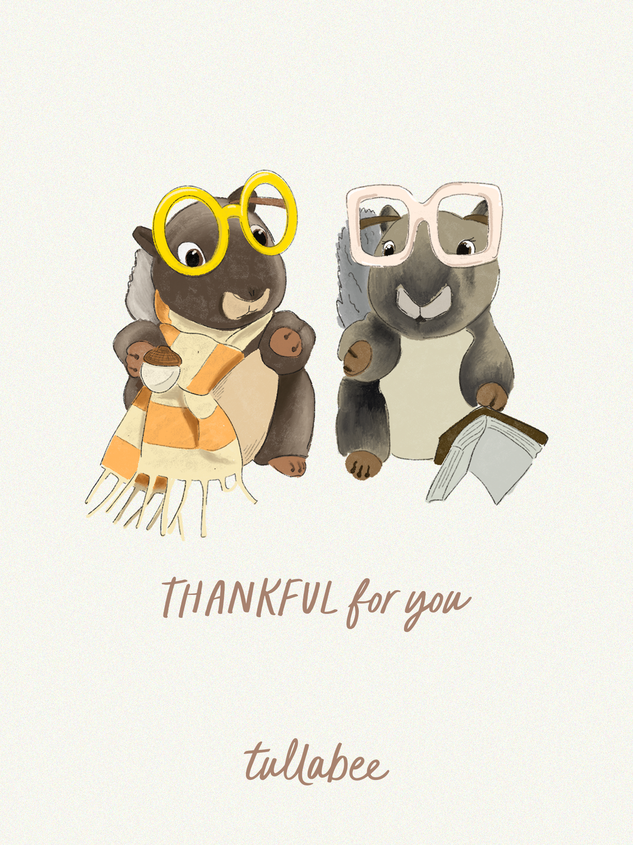 Thankful for You E-Gift Card - TULLABEE