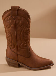 Elaine Western Boots Detail 2 - TULLABEE