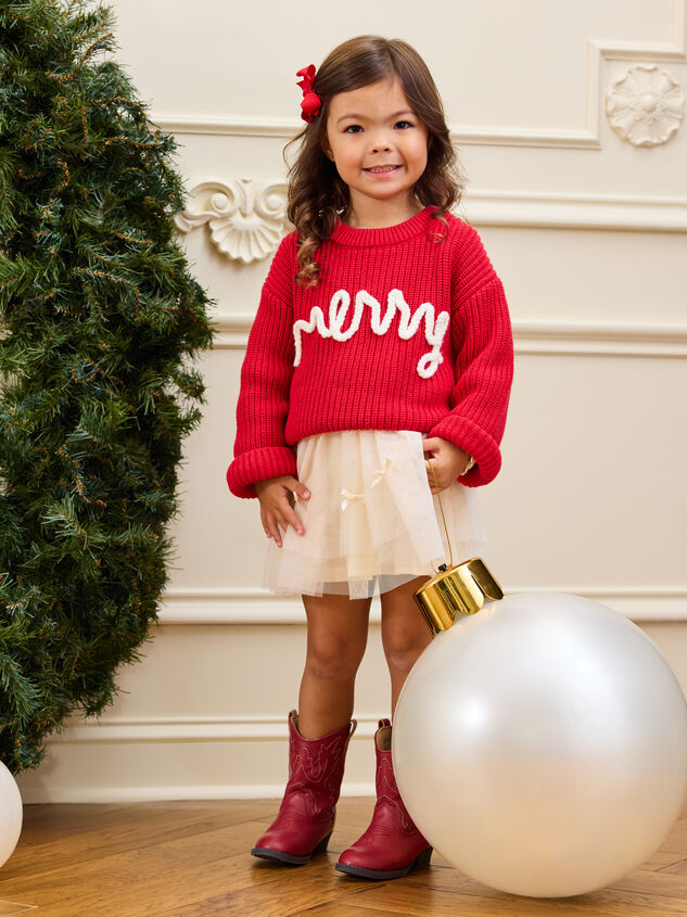 Very Merry Christmas Sweater - TULLABEE