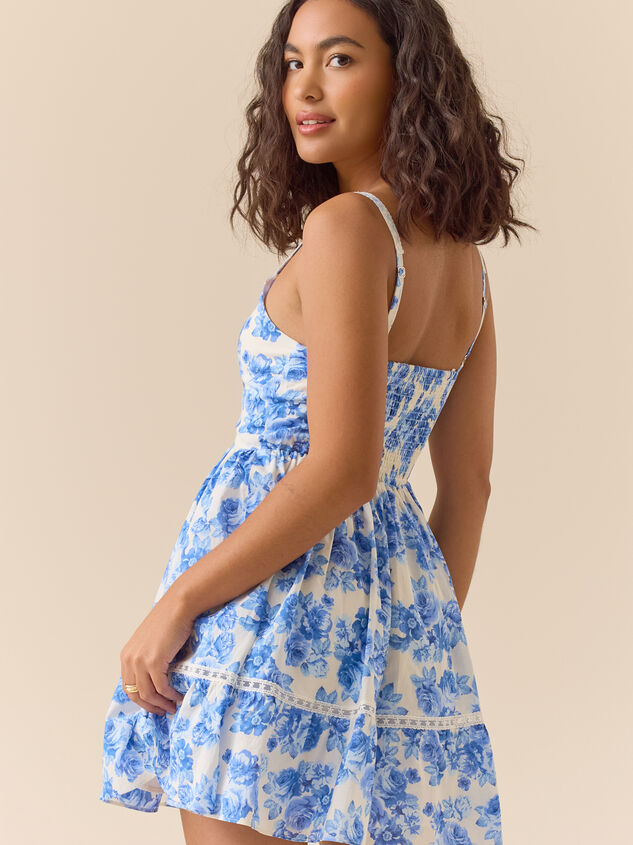 Reina Mini Dress Detail 5 - TULLABEE