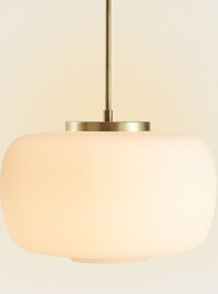 Opal Glass Pendant Detail 3 - TULLABEE