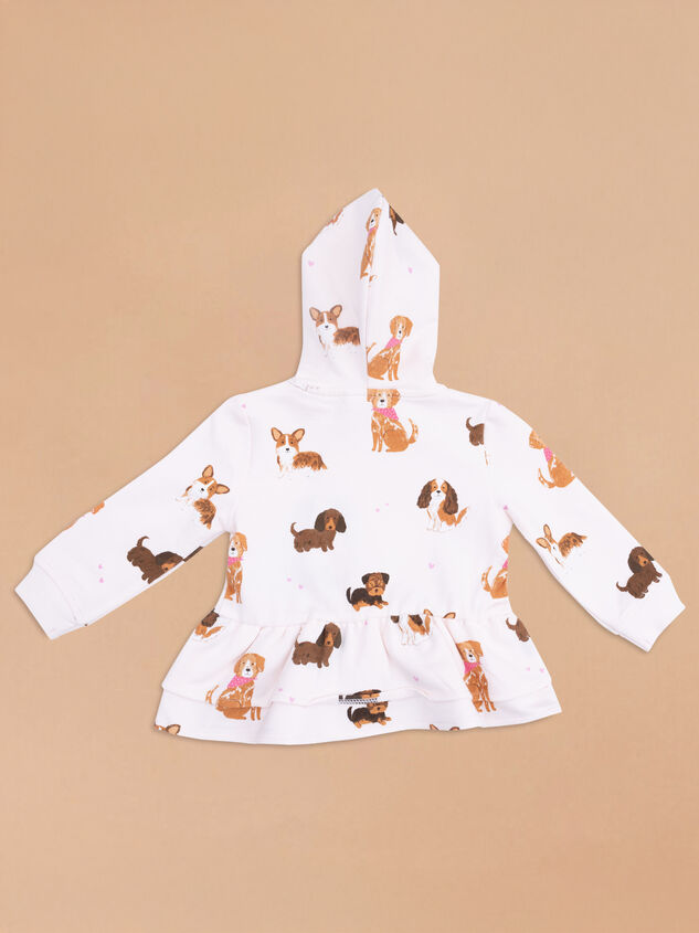Puppy Pals Hoodie Detail 2 - TULLABEE