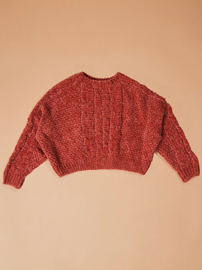Leilee Chenille Sweater - TULLABEE