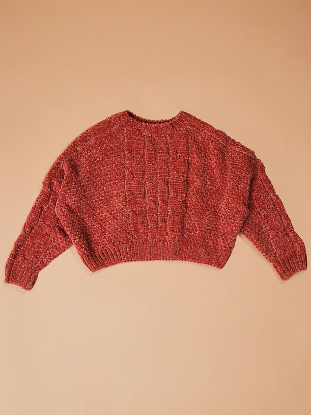 Leilee Chenille Sweater Detail 2 - TULLABEE