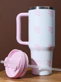 Floral Tumbler Detail 3 - TULLABEE