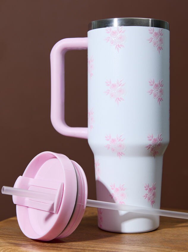 Floral Tumbler Detail 3 - TULLABEE