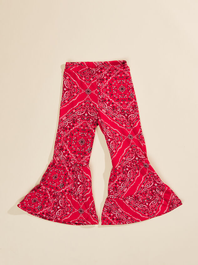 Brynlee Bandana Flares Detail 1 - TULLABEE