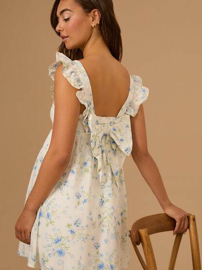 Lucy Floral Mini Dress - TULLABEE