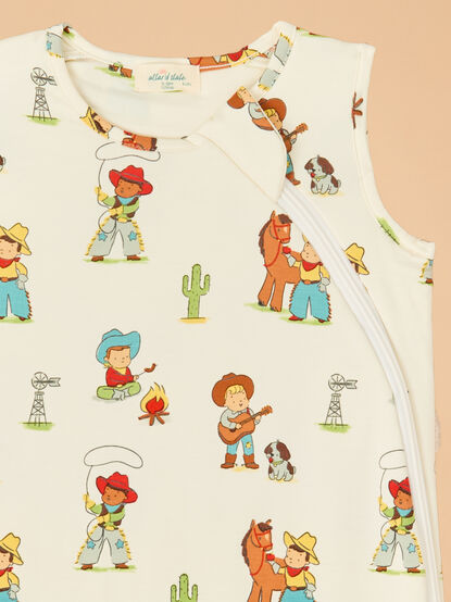 Vintage Cowboy Sleep Bag - TULLABEE