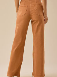 Gabi Double Button Pant Detail 5 - TULLABEE
