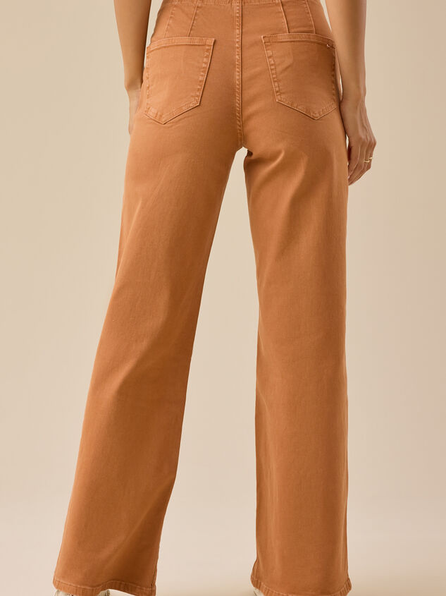 Gabi Double Button Pant Detail 5 - TULLABEE